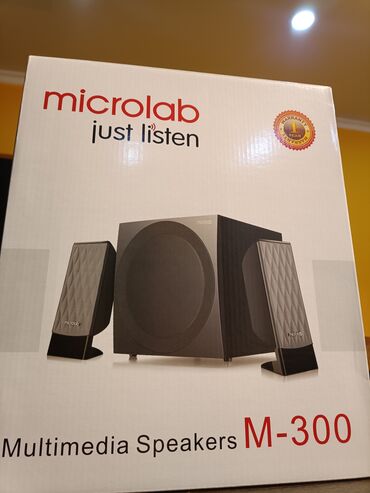 Колонки, гарнитуры и микрофоны: Колонки microlab m300