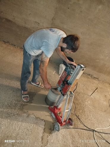 Beton işləri: Səssiz tozsuz səliqəli kəsim. Beton katlavan monolit kubik -da lalafo.az — 14 Beton işləri: Səssiz tozsuz səliqəli kəsim. Beton katlavan monolit kubik — 14