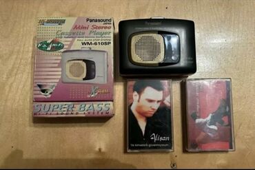 sabvufer qutusu: MP3 player satılır.Kaset ilə oxunur.Qutusu var.Səliqəli qalıbdır.Real