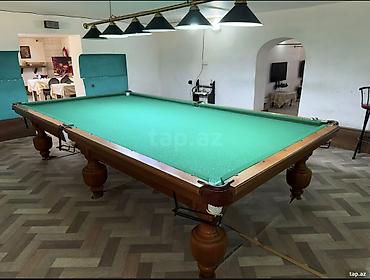 bilyard mini: Bilyard masası və tam dəst İki ölçüdə seçim: - Balaca ölçü: 3.1 m — 10