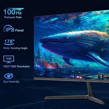 варианты крепления телевизора на стену: Монитор 24 дюйма HUYINIUDA (IPS, 75Hz, FHD) 6000сом Монитор 24 дюйма
