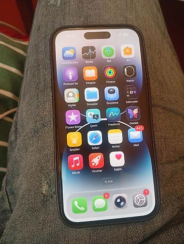 i̇phone 3g: IPhone 14 Pro, 256 GB, Face ID, Sənədlərlə, Barmaq izi — 1