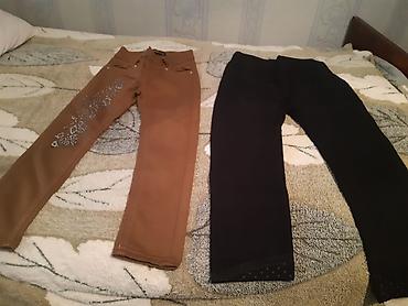 Cinslər və şalvarlar: Uşaq qız üçün 2 ədəd şalvar dəsti. - Brend: ALBADI Jeans (etiketdə — 2