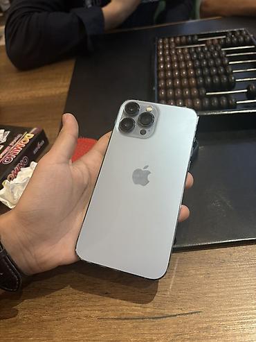 iphone xs max μεταχειρισμενο: IPhone 13 Pro Max, 128 GB, Blue Titanium, Barmaq izi, Face ID — 3