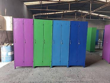 Stend vitrinləri: Metal stilajlar İstənilən ölçüdə metal stilajlar və dolablar — 8