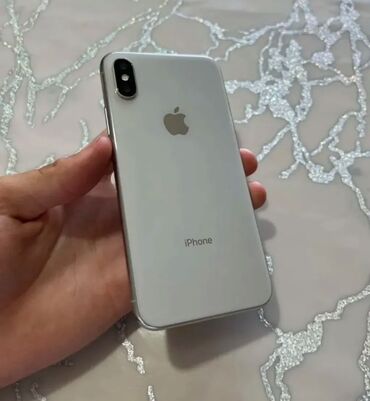 ноутбуки игравой: IPhone X, Б/у, 64 ГБ, Белый, Зарядное устройство, Чехол, Кабель, 100 %