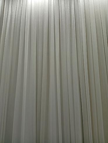 perde dekoru: İşlənmiş, Tül, rəng - Ağ, Ünvandan götürmə — 4