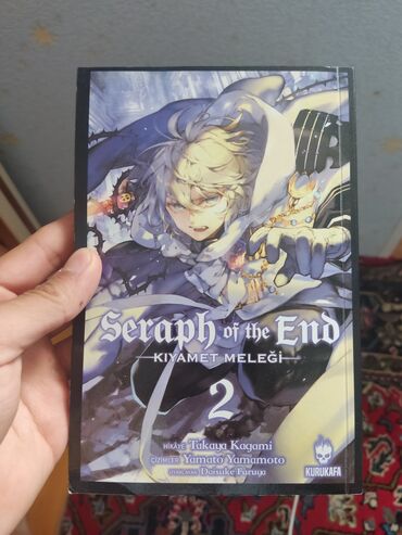 tesviri incesenet 8: Seraph of the end manga 2ci cild yeni