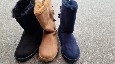 perla obuca cizme: Ugg mini čizme, bоја - Braon, 41