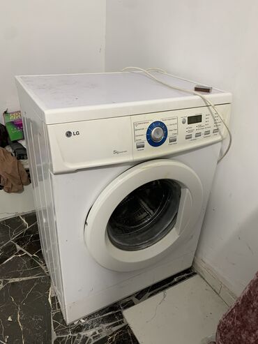 купить стиральную машину lg в бишкеке: Стиральная машина LG, Б/у, Автомат, До 5 кг