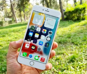 Apple iPhone: IPhone 6s Plus, Б/у, 128 ГБ, Серебристый, Наушники, Зарядное устройство, Защитное стекло, 100 % — 3