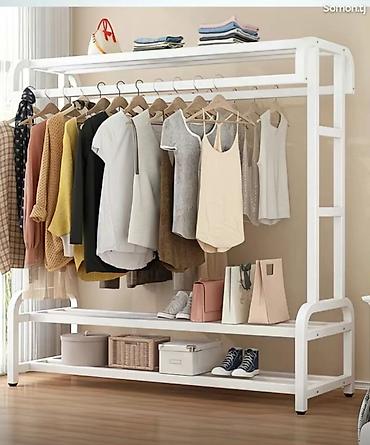 ev başmaqları: Asılqan paltar **🧥 Premium Dəmir Asılqanlı Stend** Qalın metal — 2