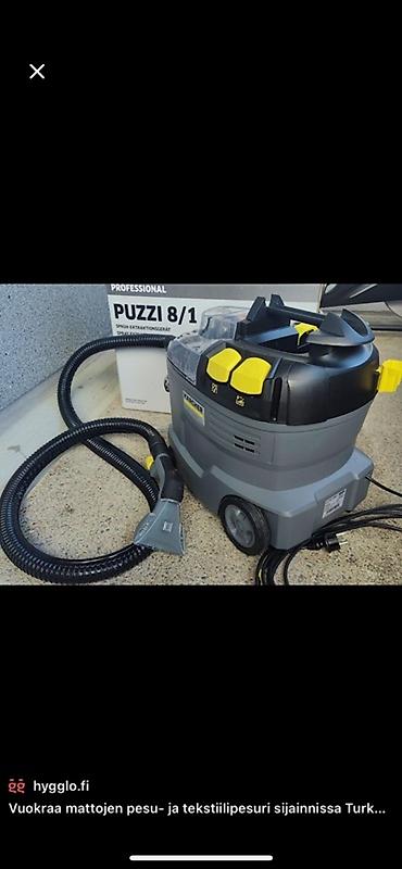 puzzi 81: Профессиональный экстрактор для уборки текстиля Karcher Puzzi 8/1 — 2