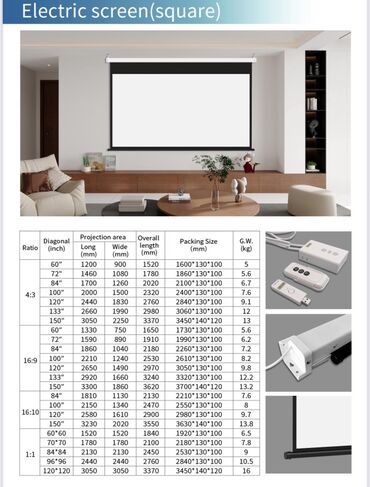 Proyektorlar: Yeni Stasionar Proyektor Ünvandan götürmə, Pulsuz çatdırılma, Ödənişli çatdırılma — 2