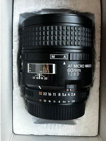 Легендарный объектив Nikon 60mm f/2.8D AF Micro-Nikkor резкий, с