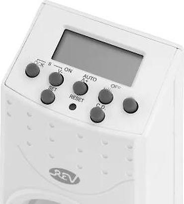 Utikači: Digitalni tajmer za utičnicu (Schuko) - Elektronski tajmer sa LCD — 15