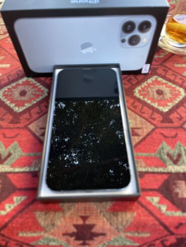 ikinci el xs max: IPhone 13 Pro Max, 128 GB, Blue Titanium