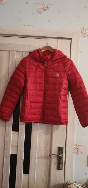 детские зимние куртки с капюшоном: Gödəkçə S (EU 36), M (EU 38), rəng - Qırmızı
