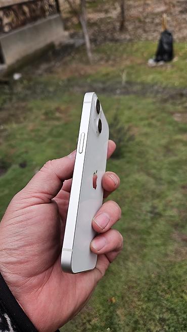 Apple iPhone: IPhone 13, Б/у, 128 ГБ, Белый, Чехол, 81 % — 9