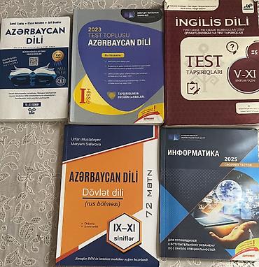Тесты: Azerbaycan dili qayda 8m Azerbaycan dili toplu 5m Ingilis dili hedef — 1