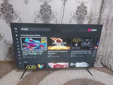 ТВ и видео: Б/у Телевизор Samsung LED экран 50" UHD (3840x2160) — 2