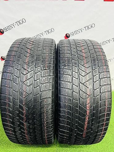 Шины 285 / 40 / R 22, Зима, Б/у, Комплект, Внедорожные (АТ/МТ), Италия, Pirelli