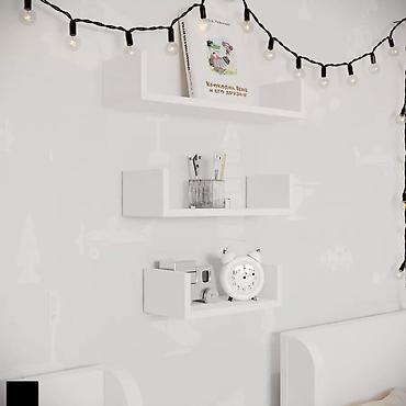 Rəflər: Yeni, Dekorativ rəf, Düz, Azərbaycan — 3