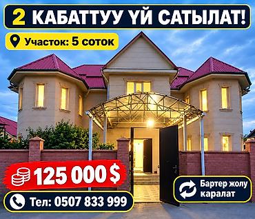 кв барачного типа: Продаётся двухэтажный дом на участке 5 соток. 1-этаж тёплый пол — 1