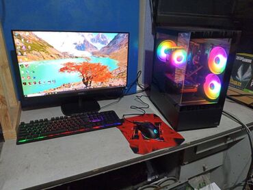 Настольные ПК и рабочие станции: Компьютер, ядер - 4, ОЗУ 16 ГБ, Игровой, Б/у, Intel Core i7, AMD Radeon RX 580, HDD + SSD — 7
