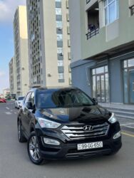 продажа бу авто в азербайджане: Hyundai Santa Fe: 2.4 л | 2014 г. Кроссовер