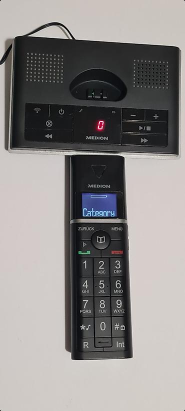 Fiksni telefoni: ★ Bežični fiksni telefon MEDION Desing DECT MD 82144 sa bazom i — 9