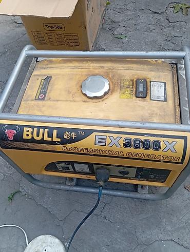 газ пилита: Бензиновый генератор BULL EX3800X (Professional Generator) - Выходное — 5