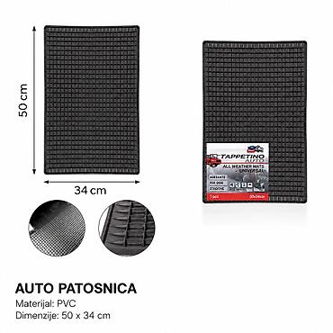 Patosnice: KMT Crne mrežaste patosnice za automobile 2000102 - Brend: Kmt style — 1