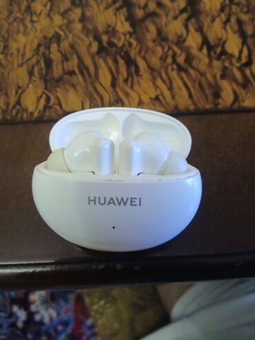 Беспроводные (Bluetooth) Наушники, Huawei, цвет - Белый