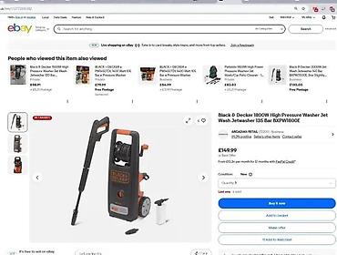 Mašine za čišćenje i održavanje: BLACK+DECKER BXPW1800E – električni perač pod visokim pritiskom, 1800 — 2