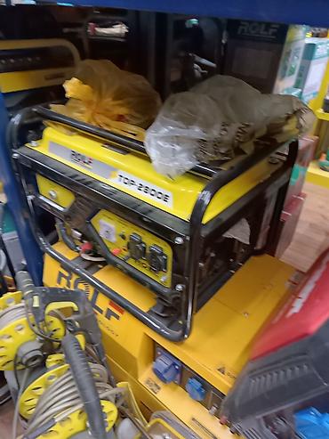 Генераторы: Бензиновые электрогенераторы (разные модели) Предлагаются переносные — 1