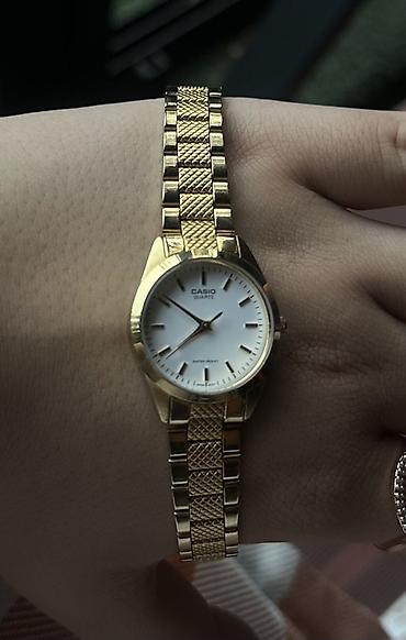 electron saat: CASIO qadın qol saatı – klassik qızılı dizayn - Mexanizm: Quartz — 3