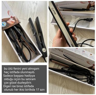 par utuleri: Ütü fen Vitek, 100 - 700 °C, Yeni, Ünvandan götürmə, Ödənişli çatdırılma, Rayonlara çatdırılma
