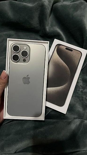 IPhone 15 Pro, 256 GB, Gümüşü, Face ID lalafo.az -da IPhone 15 Pro, 256 GB, Gümüşü, Face ID