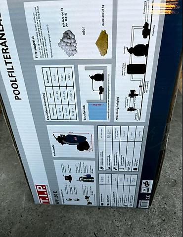 Pools and equipment: T.I.P. SPF 180 E – kompletna peskovita filterska stanica za bazene - — 2