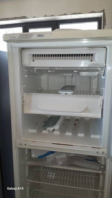 Холодильник Stinol, Б/у, Side-By-Side (двухдверный), De frost (капельный), 60 * 185 * 60