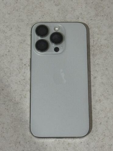 айфон 15 про цена бишкек 256 гб: IPhone 15 Pro, 128 ГБ, White Titanium