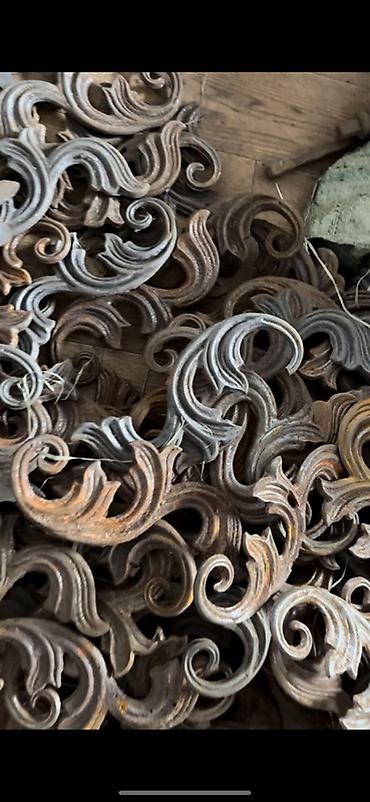 Wall Moldings: Декоративные литые элементы из металла для ковки и отделки - — 7