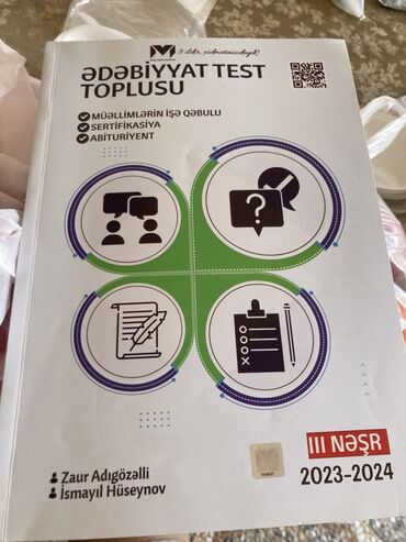 güvən ədəbiyyat: Ədəbiyyat üzrə bu test toplusu müəllimlərin işə qəbulu, sertifikasiya