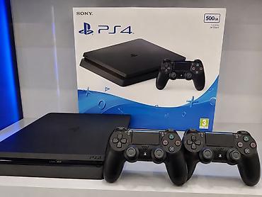 sony xm4: 🎮🔥 PLAYSTATION 4 SLIM — TƏK ŞƏXSİYYƏT VƏSİQƏSİ İLƏ KREDİT! 🎮 2 PULT + — 1