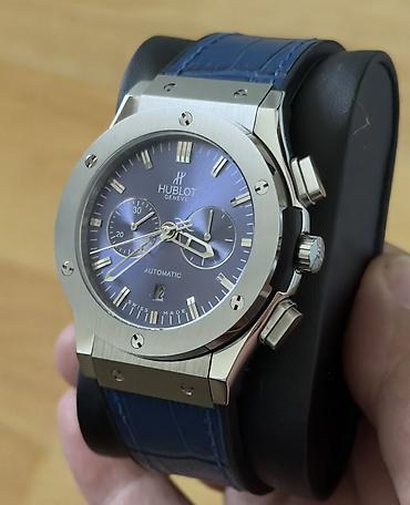 sabr saat: Yeni, Qol saatı, Hublot, rəng - Gümüşü — 3