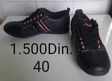Patike: Sportske patike – veličina 40 - Crne patike sa narandžastim detaljima — 5