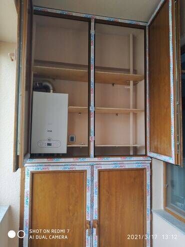 Оконные решетки: Plastik dolab 1 kv-90 manat Bizim digər xidmətlərimiz: 1)Plastik qapı