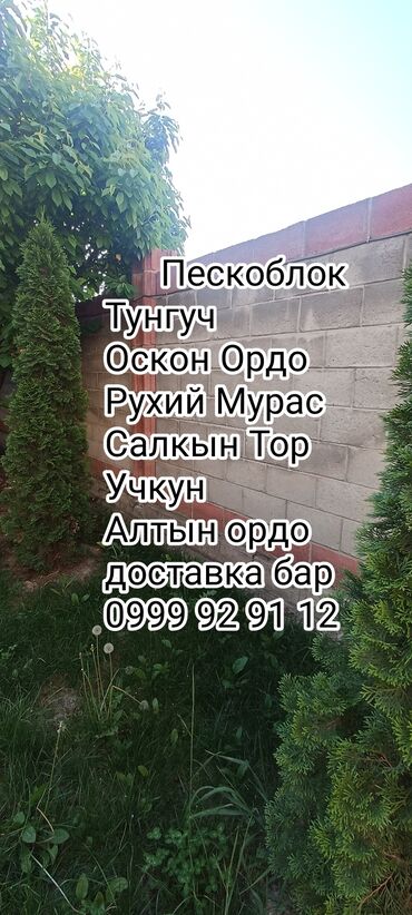 ак ордо пескоблок: Пескоблок Жылмакай, Тосмо, 150x190x390, Акылуу жеткирүү