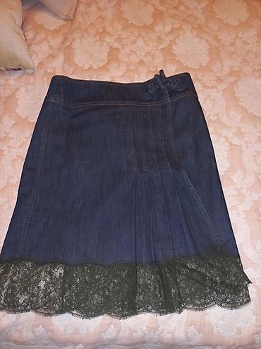 Ətəklər: Midi Ətək, Calvin Klein, Kətan, M — 17